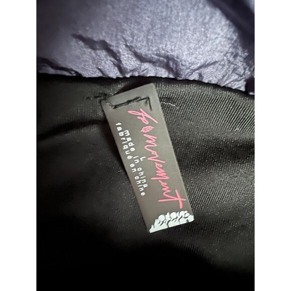 Free People Movement FP The Way Home Purple Athleisure Athletic Workout Shorts L - Picture 9 of 10